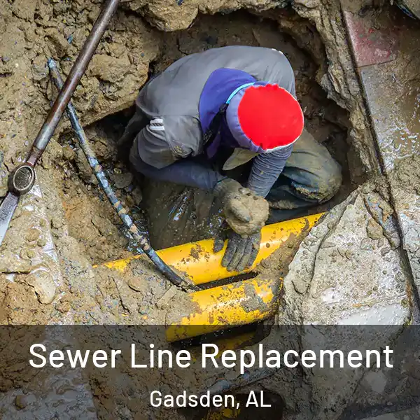  Sewer Line Replacement Gadsden, AL